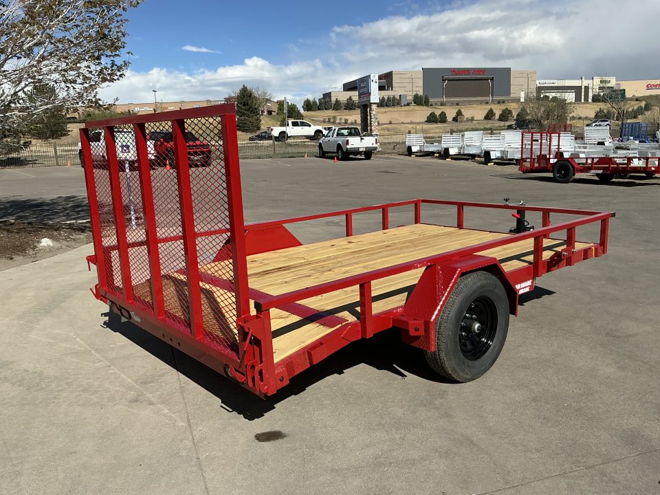 New 2026 Liberty Industries 7X10+2C4 5K Utility Trailer
