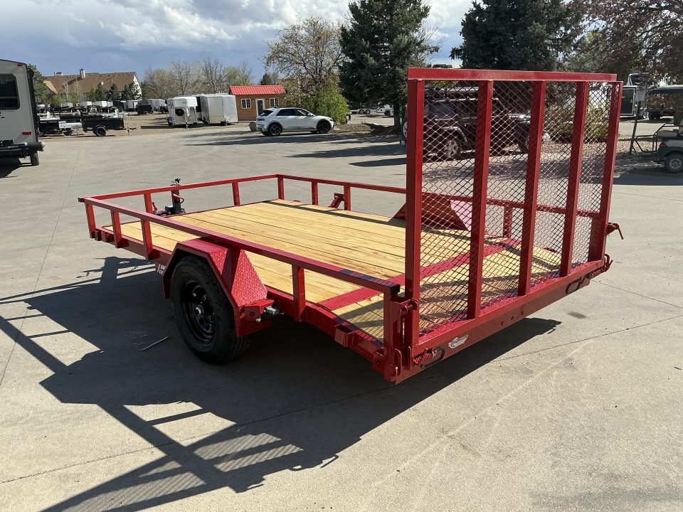New 2026 Liberty Industries 7X10+2C4 5K Utility Trailer
