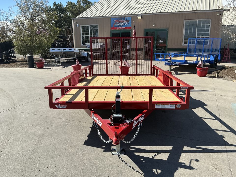 New 2026 Liberty Industries 7X10+2C4 5K Utility Trailer