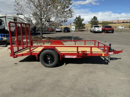 New 2026 Liberty Industries 7X10+2C4 5K Utility Trailer