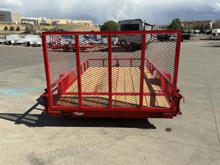 New 2026 Liberty Industries 7X10+2C4 5K Utility Trailer