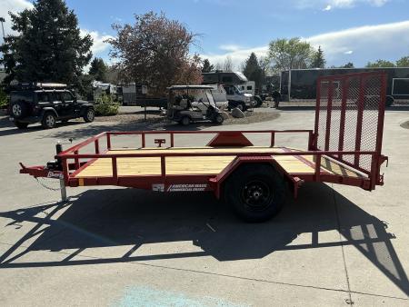 New 2026 Liberty Industries 7X10+2C4 5K Utility Trailer