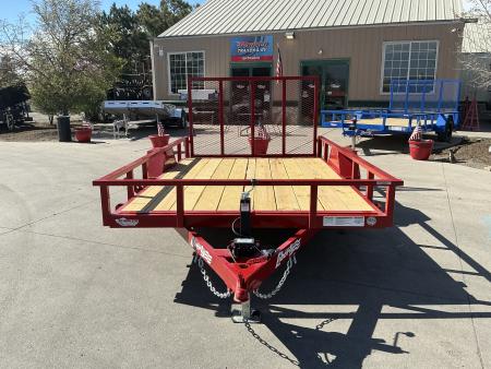 New 2026 Liberty Industries 7X10+2C4 5K Utility Trailer