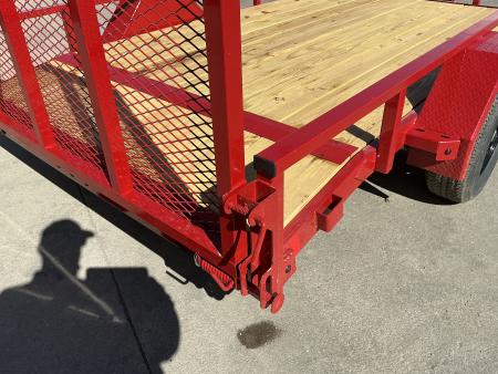 New 2026 Liberty Industries 7X10+2C4 5K Utility Trailer