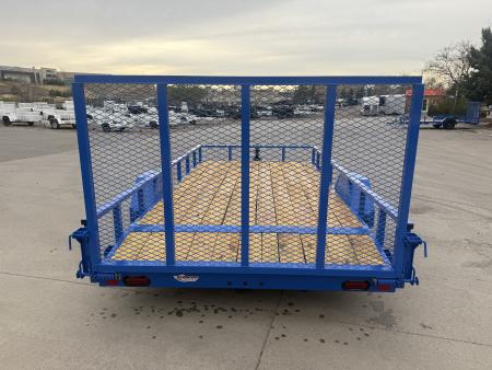 New 2026 Liberty Industries 7X12+2C4 5K Utility Trailer