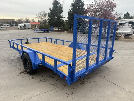New 2026 Liberty Industries 7X12+2C4 5K Utility Trailer
