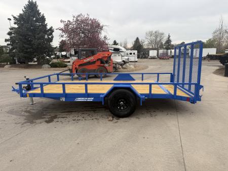 New 2026 Liberty Industries 7X12+2C4 5K Utility Trailer