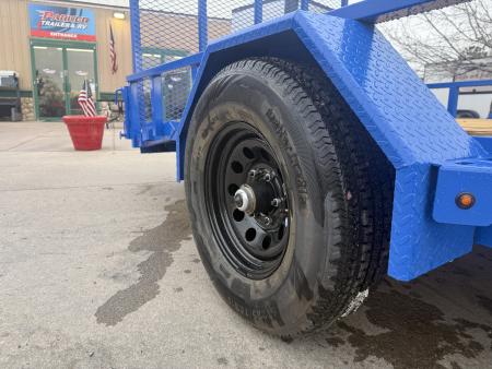 New 2026 Liberty Industries 7X12+2C4 5K Utility Trailer