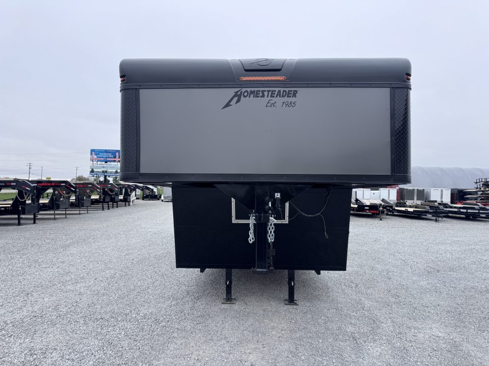 New 2026 Homesteader 838AG Champion Gooseneck Enclosed Trailer
