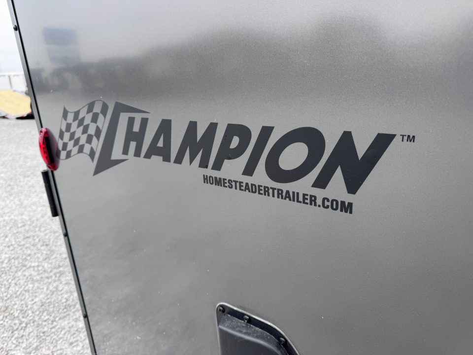 New 2026 Homesteader 838AG Champion Gooseneck Enclosed Trailer