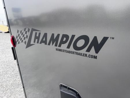 New 2026 Homesteader 838AG Champion Gooseneck Enclosed Trailer