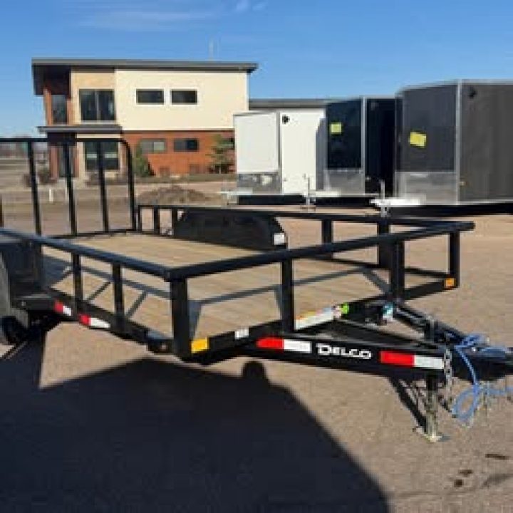 New 2026 Delco Trailers 83"x16' Utility Trailer