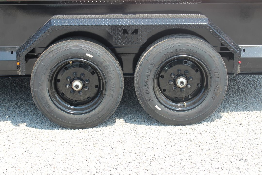 New 2026 Moritz 6' 10" x 14' Heavy Commercial DLH Series Dump Trailer - 16000# GVW