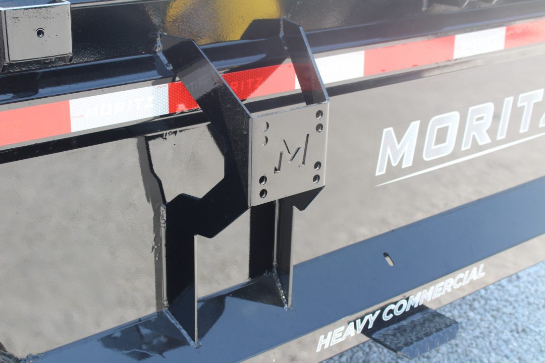New 2026 Moritz 6' 10" x 14' Heavy Commercial DLH Series Dump Trailer - 16000# GVW