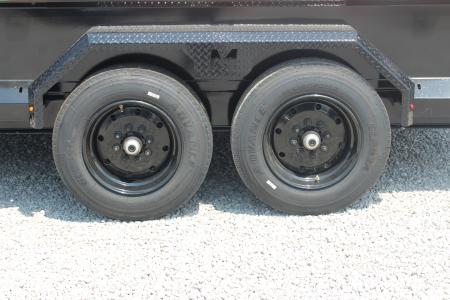 New 2026 Moritz 6' 10" x 14' Heavy Commercial DLH Series Dump Trailer - 16000# GVW