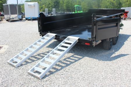 New 2026 Moritz 6' 10" x 14' Heavy Commercial DLH Series Dump Trailer - 16000# GVW