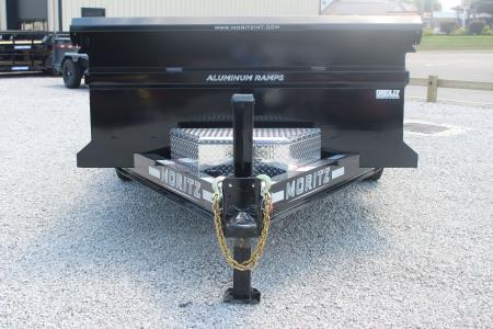 New 2026 Moritz 6' 10" x 14' Heavy Commercial DLH Series Dump Trailer - 16000# GVW