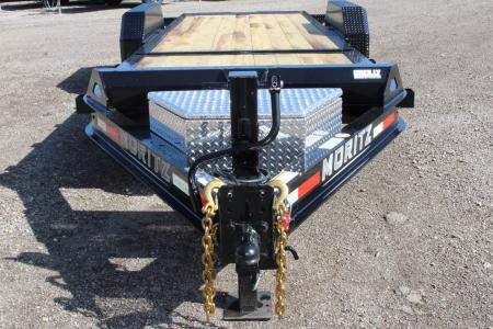 New 2026 Moritz 7' x 16' + 6' Low Pro - Gravity Tilt - Tilt Trailer - 16000# GVW