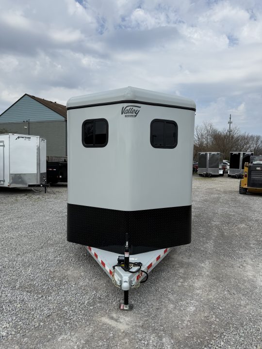 New 2026 Valley Trailers 3 Horse Slant Load w/ Ramp 7'6" Tall