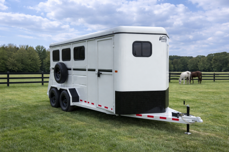 New 2026 Valley Trailers 3 Horse Slant Load w/ Ramp 7'6  Tall