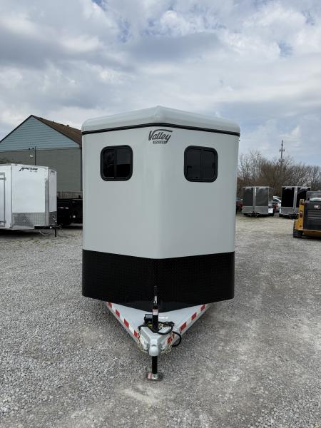New 2026 Valley Trailers 3 Horse Slant Load w/ Ramp 7'6" Tall