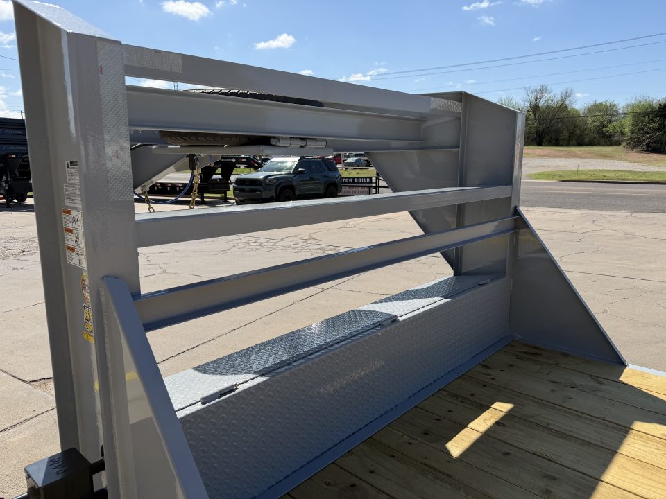 New #382309 2026 LOAD TRAIL GC 22 X 83 TANDEM AXLE 14K GOOSENECK EQUIPMENT HAULER W/ FOLD UP RAMPS & 14 PLY TIRES