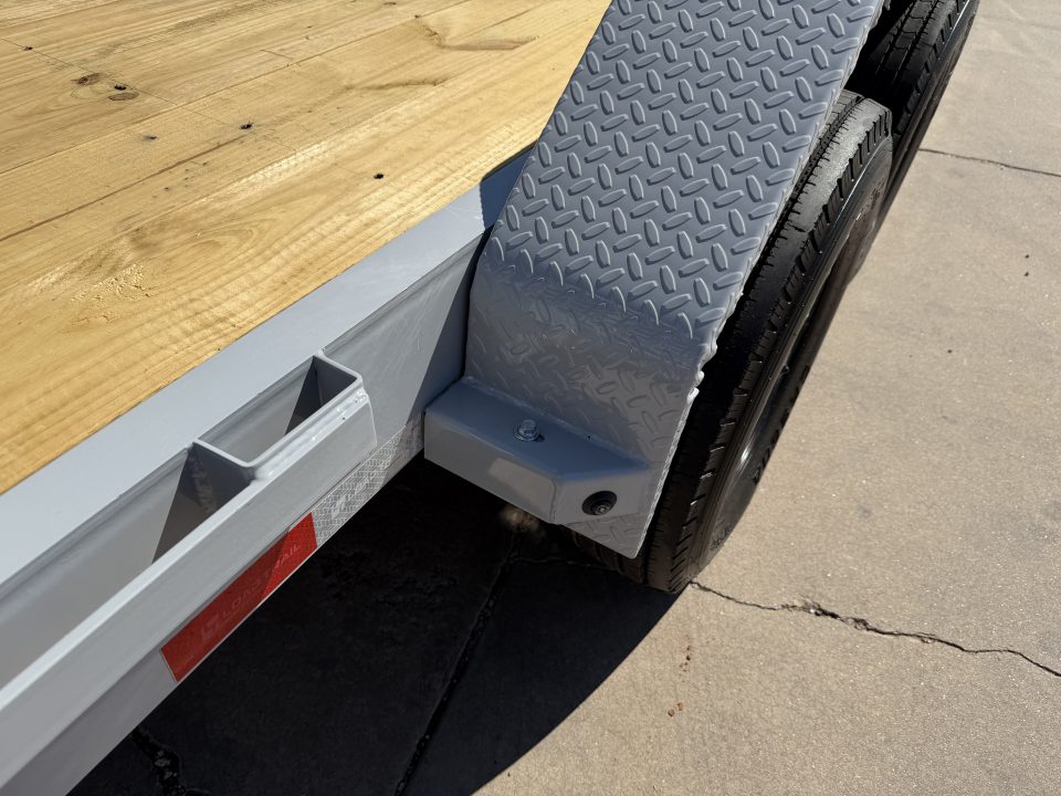 New #382309 2026 LOAD TRAIL GC 22 X 83 TANDEM AXLE 14K GOOSENECK EQUIPMENT HAULER W/ FOLD UP RAMPS & 14 PLY TIRES