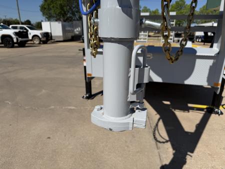 New #382309 2026 LOAD TRAIL GC 22 X 83 TANDEM AXLE 14K GOOSENECK EQUIPMENT HAULER W/ FOLD UP RAMPS & 14 PLY TIRES