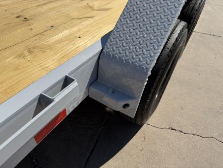 New #382309 2026 LOAD TRAIL GC 22 X 83 TANDEM AXLE 14K GOOSENECK EQUIPMENT HAULER W/ FOLD UP RAMPS & 14 PLY TIRES