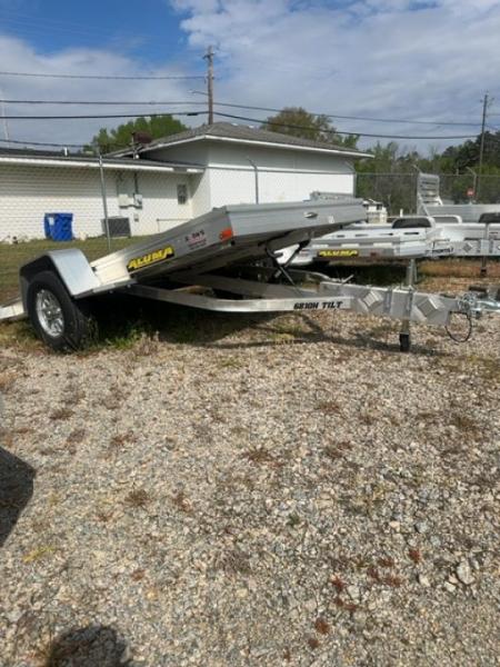 New 2025 Aluma 6810H-TILT-S Utility Trailer