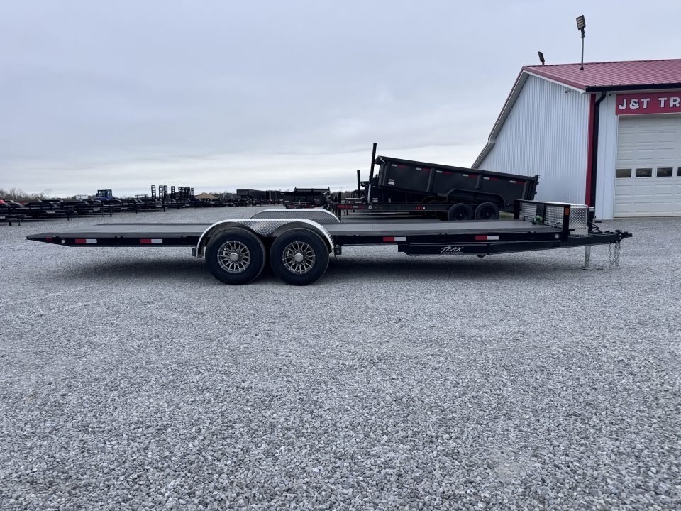 New 2026 Trax 24' 14,000# GVWR Hydraulic Tilt Trailer