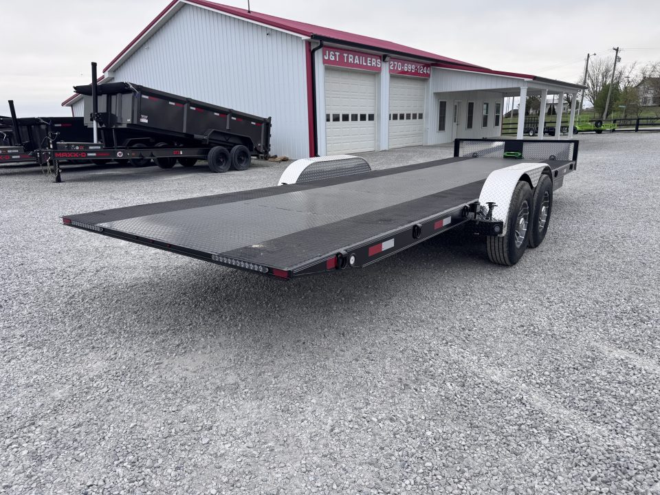 New 2026 Trax 24' 14,000# GVWR Hydraulic Tilt Trailer