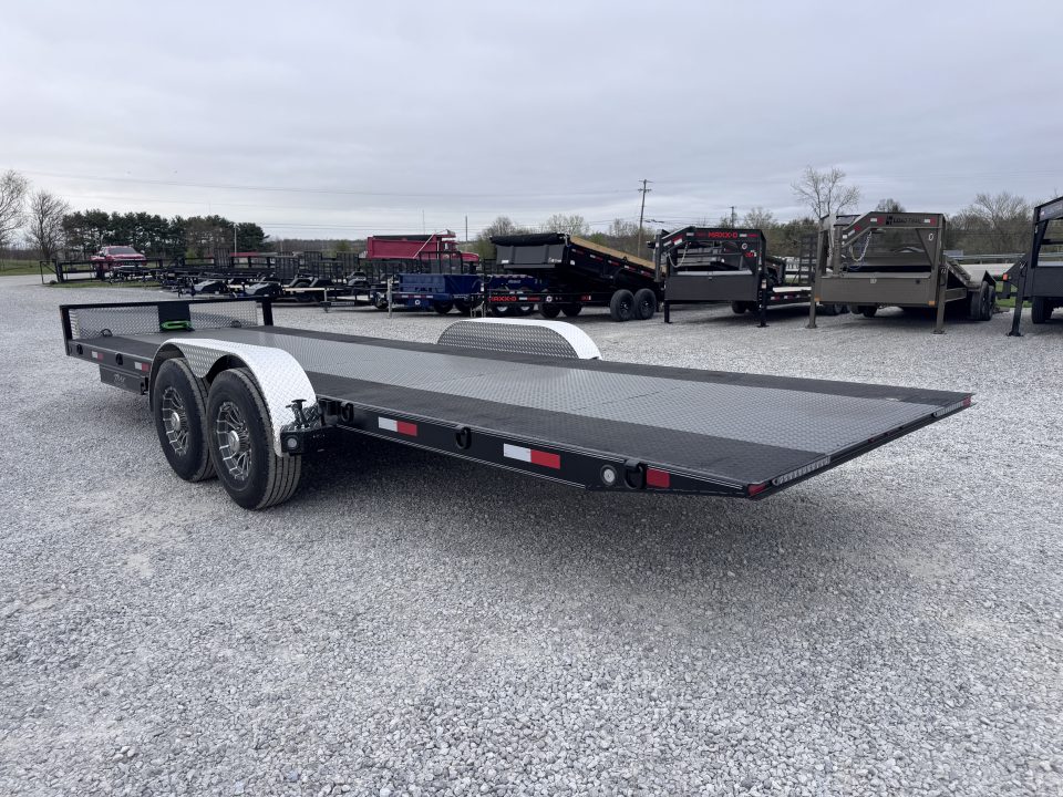 New 2026 Trax 24' 14,000# GVWR Hydraulic Tilt Trailer