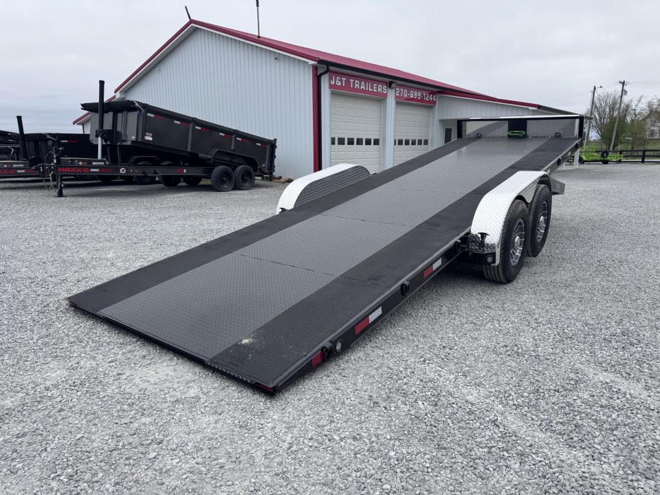 New 2026 Trax 24' 14,000# GVWR Hydraulic Tilt Trailer