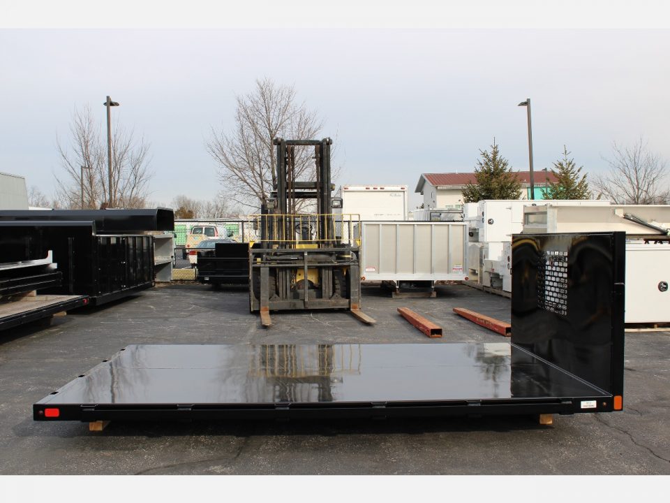 New 2026 SH Truck Bodies - Platform Body - 102" x 14'6" - Steel Floor