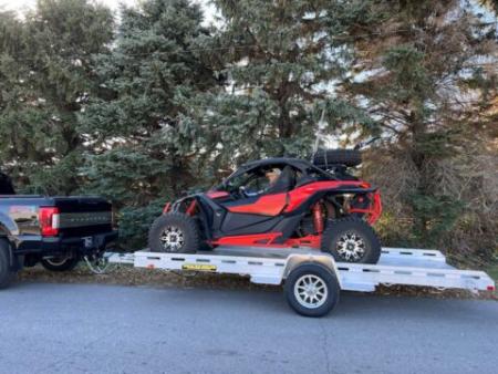 New 8015Tilt-S-Tilt Aluma Tilt Trailer