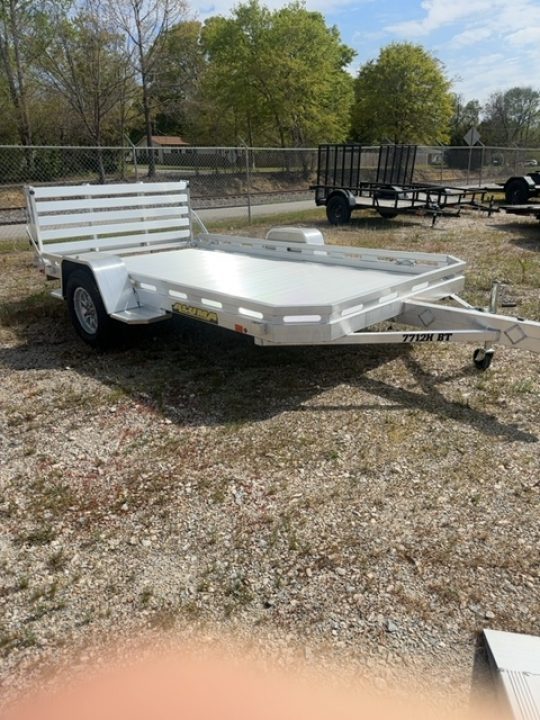New 7712H-S-BT Aluma Utility Trailer