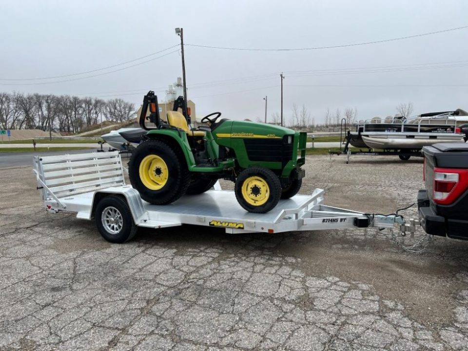 New 8214H-S-EL-BT-RTD Aluma Utility Trailer