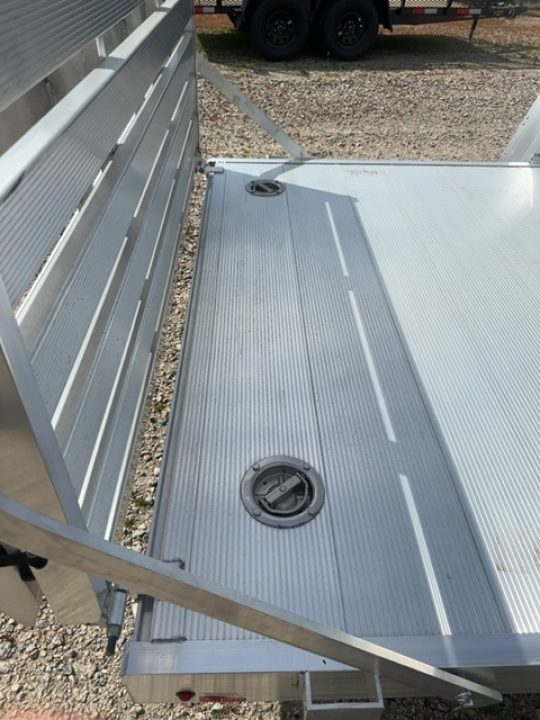 New 8214H-S-EL-BT-RTD Aluma Utility Trailer