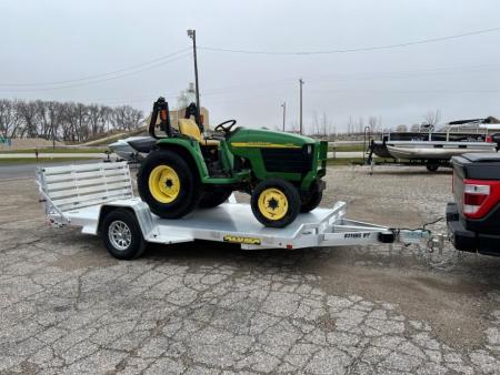 New 8214H-S-EL-BT-RTD Aluma Utility Trailer
