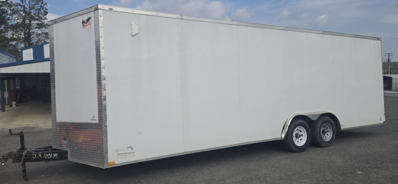 Used REPO 2023 Quality Cargo 8.5X24TA3 Cargo / Enclosed Trailer