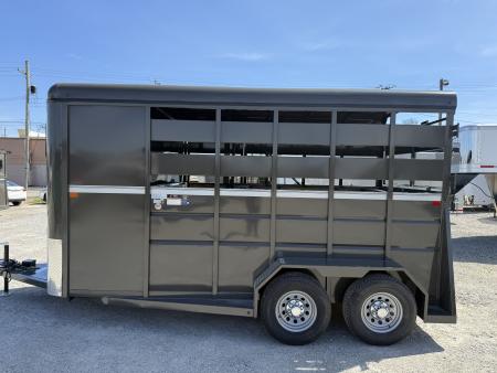 New 2026 Valley Trailers 2 HORSE STRAIGHT LOAD w/ RAMP & FRONT TACK >> EXTRA TALL & WIDE Horse Trailer
