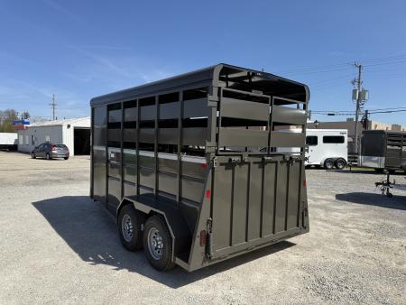 New 2026 Valley Trailers 2 HORSE STRAIGHT LOAD w/ RAMP & FRONT TACK >> EXTRA TALL & WIDE Horse Trailer
