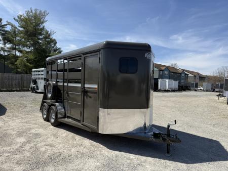 New 2026 Valley Trailers 2 HORSE STRAIGHT LOAD w/ RAMP & FRONT TACK >> EXTRA TALL & WIDE Horse Trailer