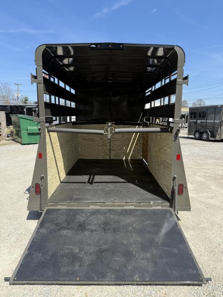 New 2026 Valley Trailers 2 HORSE STRAIGHT LOAD w/ RAMP & FRONT TACK >> EXTRA TALL & WIDE Horse Trailer