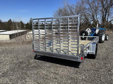 New 2026 Black Rhino EXS714 Landscape Trailer