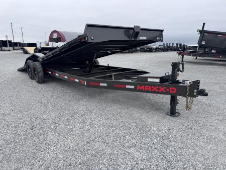 New 2026 MAXX-D T6X 102"X24' 14,000# GVWR Power Tilt Trailer
