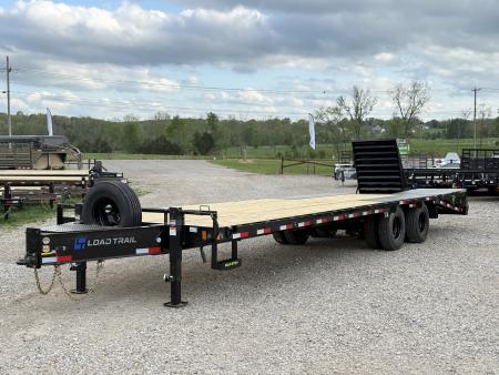 New 2026 Load Trail PP 102X30 Equipment Trailer / 14 PLY TIRES / PINTLE 3  / MAX RAMPS / FRONT MOUNT TOOL BOX / 24K GVWR