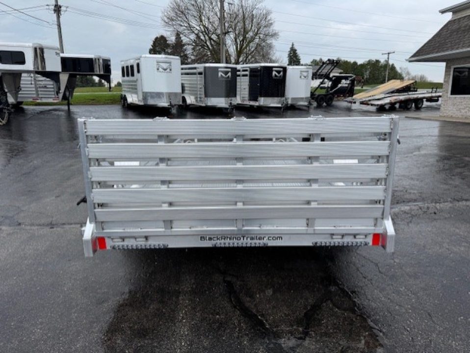 New 2026 Black Rhino LPS8114A Utility Trailer