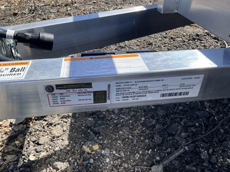 New 2026 Black Rhino UTS612A Utility Trailer